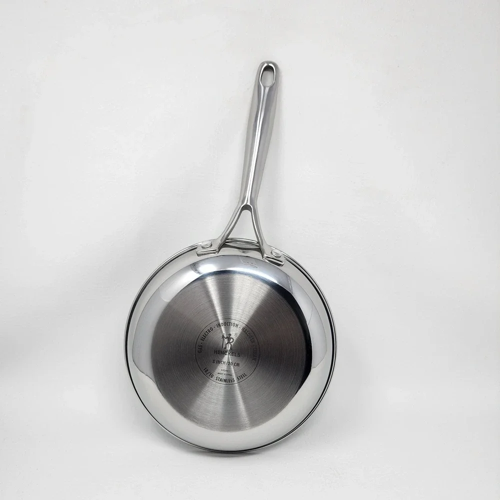 Henckels Paradigm 3-Piece Skillet Set Tri-Ply Stainless Steel 3-Layer Nonstick